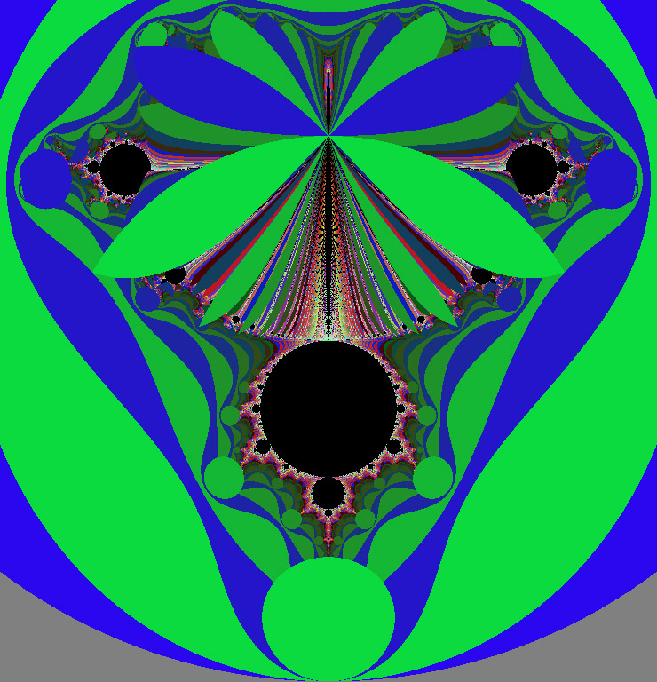 The Fractal Butterfly figure from the Mandelbrot Set